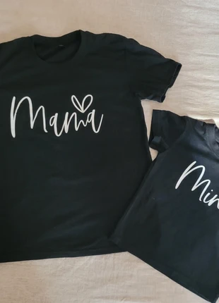 Tshirt Mama & Mini baby photoshoot, brand: Mama, condizioni: Nuovo senza cartellino, taglia: S / IT 40 / EU 36, €9.00, €10.15 include la Protezione acquisti