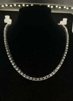 chaîne tennis diamant zircon ice 50cm, merk: ICE, staat: Nieuw met prijskaartje, € 20,00, € 21,70 inclusief Kopersbescherming Pro