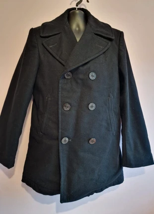 Vintage Sterlingwear Quarterdeck US Black Peacoat Size 38L-Military Issue, brand: Sterlingwear of Boston, condition: Very good, size: M, £55.00, £58.45 includes Buyer Protection