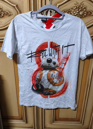 T shirt maglia ragazzo uomo estate star wars taglia M, marca: Star Wars, estado: Novo com etiquetas, tamanho: M, €8.00, €9.10 inclui Proteção do Comprador