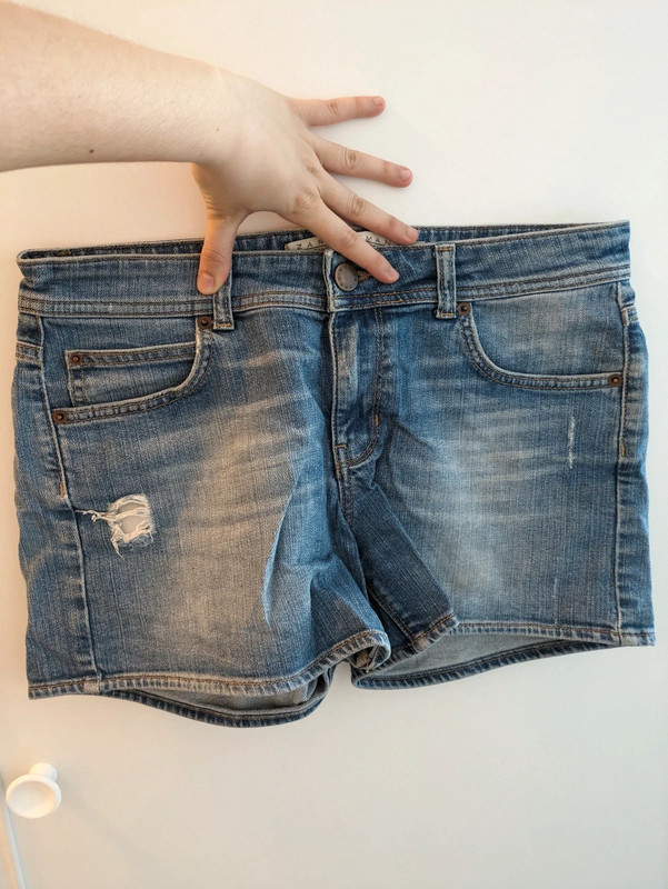 Shorts jean Zara Woman Low waist taille basse taille 40 1