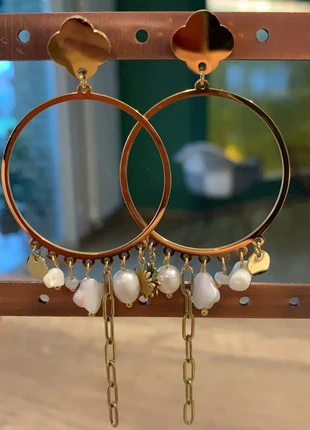 Boucles d’oreilles , brand: Satine, condizioni: Nuovo senza cartellino, €6.00, €7.00 include la Protezione acquisti