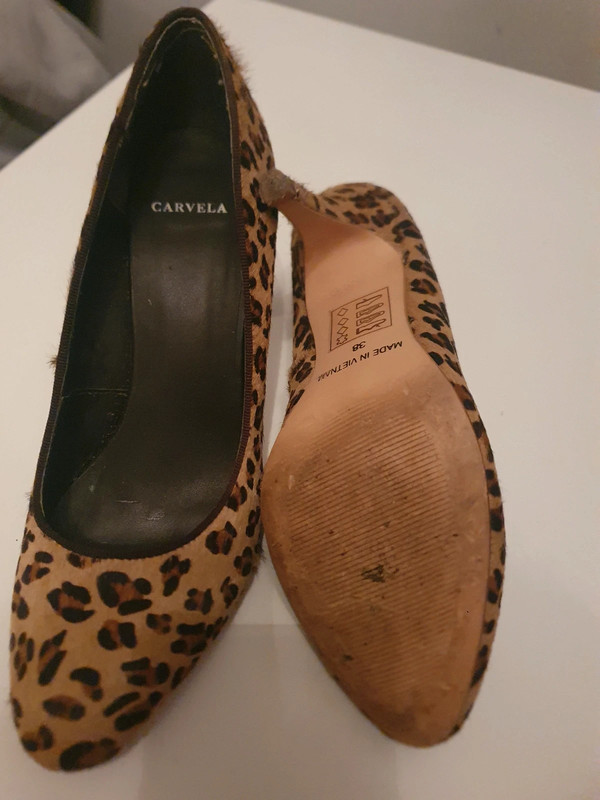 Carvela leopard shoes sales