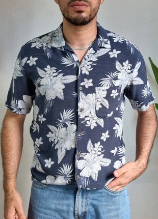 Chemise style Hawaïen George (3187), marca: George, estado: Bom, tamanho: S, €7.62, €8.70 inclui Proteção do Comprador Pro