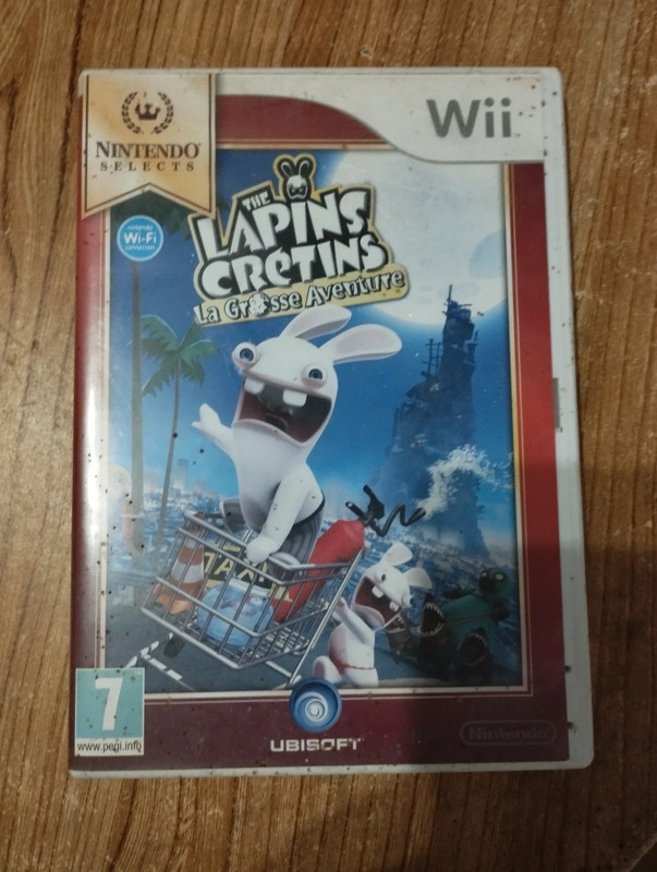 Les lapins crétins sur Wii 1