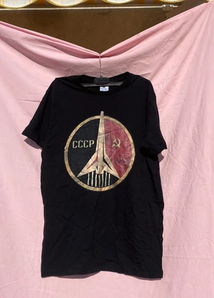 cccp t shirt , merk: B&C, staat: Heel goed, maat: M, € 50,00, € 53,20 inclusief Kopersbescherming