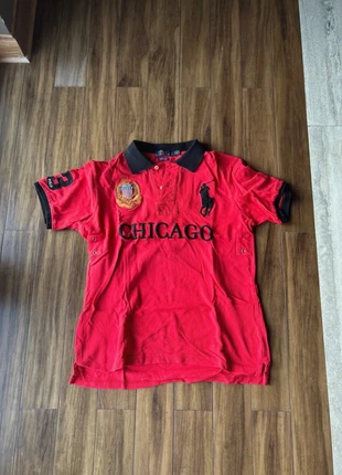 Polo Ralph Lauren Chief Keef Chicago red, marca: Ralph Lauren, estado: Muy bueno, tamaño: L, 42,00 €, 44,80 € Protección al comprador incluida