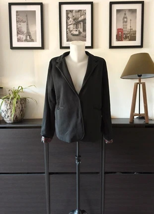 Veste blazer noire 3 Suisses – élégante et confortable 🖤, marca: 3 Suisses, estado: Muy bueno, tamaño: 5XL / 50 / 22, 13,00 €, 14,35 € Protección al comprador incluida