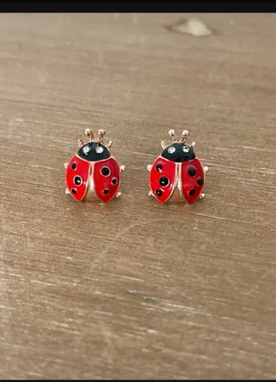 Superbes puces d'oreilles dorées coccinelles neuves, marque: Boutique indépendante, état: Neuf sans étiquette, 8,00 €, 9,10 € Protection acheteurs incluse