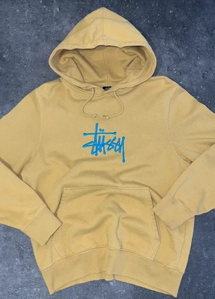 Hoodie Stüssy Camel Logo Bleu – Sweat Iconique Streetwear – Taille S, marke: Stüssy, zustand: Sehr gut, größe: S, 34,00 €, 36,40 € inklusive Vinted-Käuferschutz