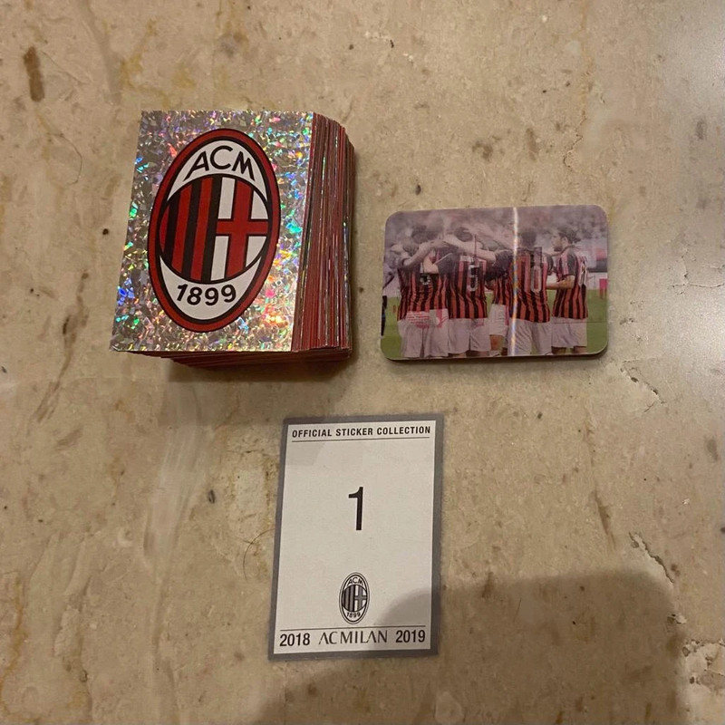 Figurine ufficiali A.C. Milan