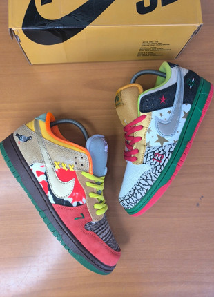 Nike SB What The Dunk Nuevas sin Uso 🤯, état: Neuf sans étiquette, taille: 43, 185,00 €, 194,95 € Protection acheteurs incluse