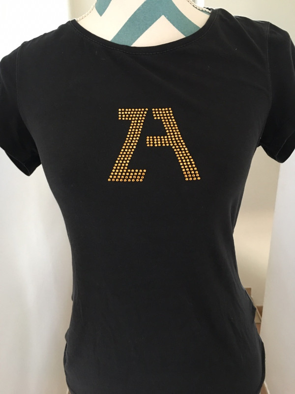 Tee-shirts noir Zara  1