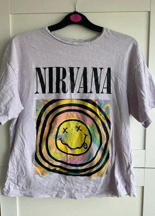Lilac Zara Nirvana t shirt age 13-14 size 10-12, brand: Nirvana, condition: Very good, size: M / UK 12-14, £4.00, £4.90 includes Buyer Protection