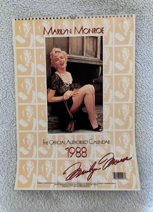 Official Calendrier Marilyn Monroe 1988 Vintage, marca: Marilyn Monroe, estado: Muy bueno, 5,00 €, 5,95 € Protección al comprador incluida