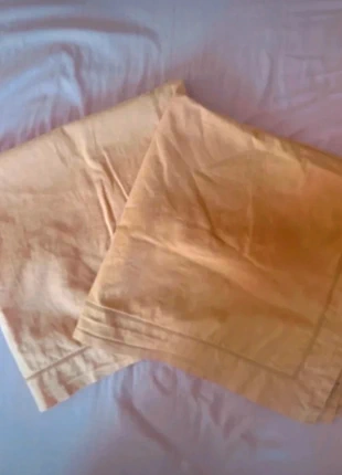 Lot de 2 taies d'oreiller moutarde 100% coton - 3 Suisses - 58×61cm, marca: 3 Suisses, estado: Muy bueno, tamaño: Otra, 7,00 €, 8,05 € Protección al comprador incluida