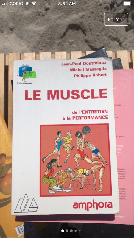 Livre Le muscle de l entretien la performance Vinted