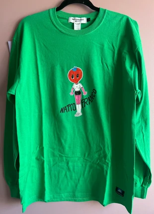 Tee shirt Natto Franco Tokyo vert rose (L), brand: natto franco, condizioni: Nuovo con cartellino, taglia: L, €85.00, €89.95 include la Protezione acquisti