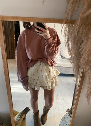 Sweat vieux rose taille M col large Bershka , marke: Bershka, zustand: Sehr gut, größe: M / 38 / 10, 12,00 €, 13,30 € inklusive Vinted-Käuferschutz