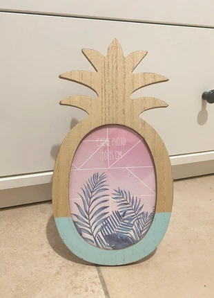 Cadre photo ananas tropical, état: Très bon état, 4,00 €, 4,90 € Protection acheteurs incluse