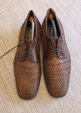 Scarpe pelle intrecciata, brand: Peter Hahn, condizioni: Buone, taglia: 42, €4.00, €4.90 include la Protezione acquisti