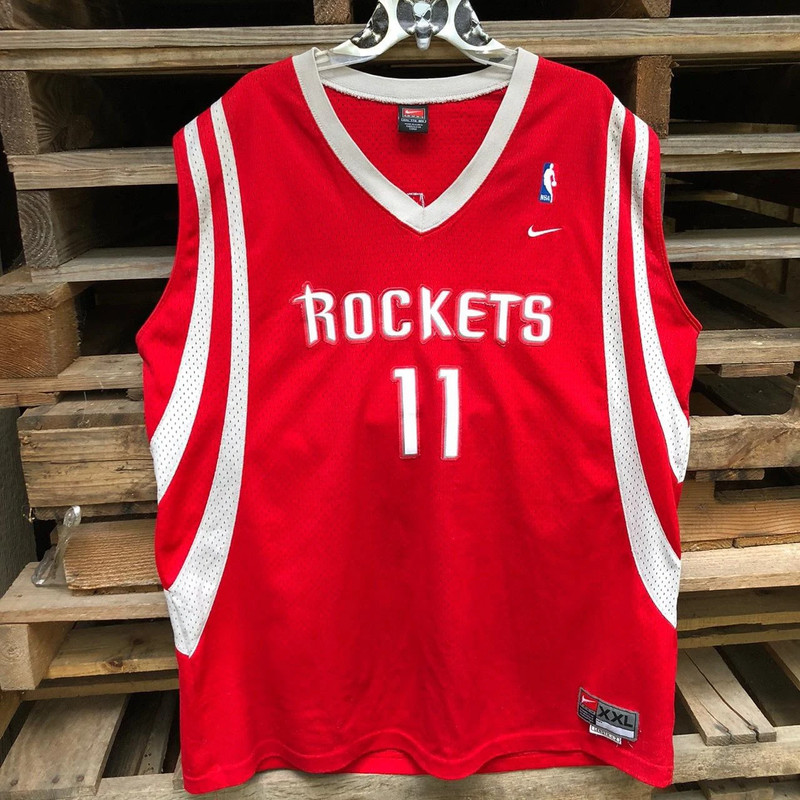 Vintage Yao Ming Houston Rockets Basketball Jersey