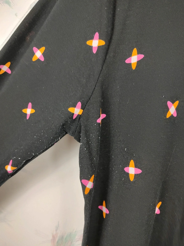 Lularoe Black Printed Top 5