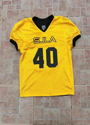 Maillot de Sport Football Américain Floqué Réversible Noir et Jaune - Taille M/L, marque: Vintage Dressing, état: Très bon état, taille: M, 15,00 €, 16,45 € Protection acheteurs incluse