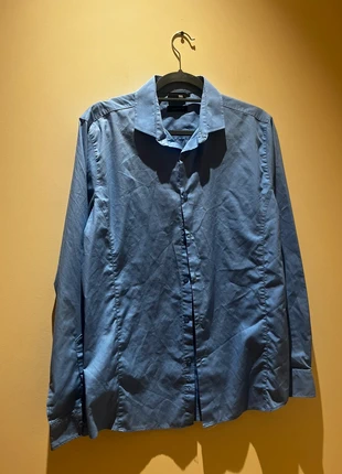 Blue men’s formal collar shirt , condition: Good, size: L, £2.00, £2.80 includes Buyer Protection