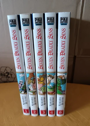 Lot Mangas Seven Deadly, état: Très bon état, 13,00 €, 14,35 € Protection acheteurs incluse