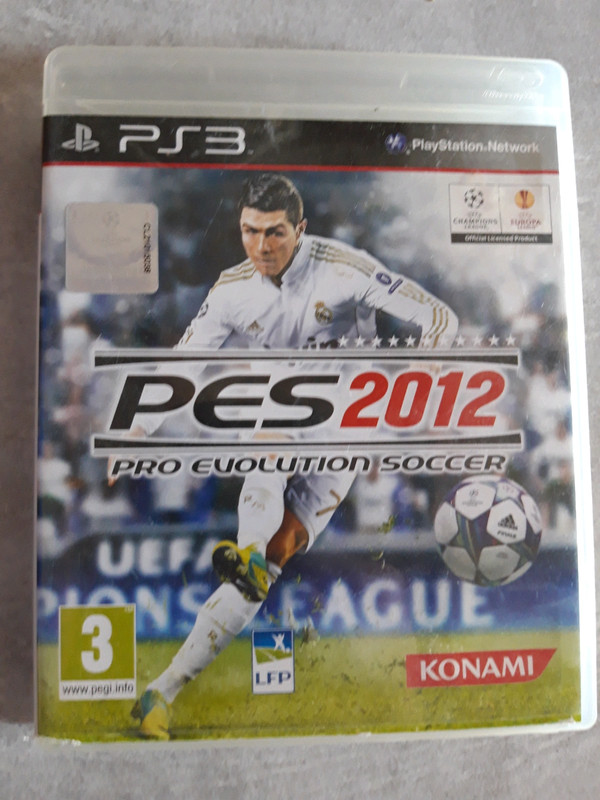 Jogo Original Pes 2012 Pro Evolution Soccer Ps3