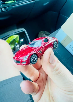 Majorette Mercedes-Benz SLS amg (Red) - 1/58 Diecast Car, marke: Majorette, zustand: Gut, größe: 3 Jahre / 98, 1,00 €, 1,75 € inklusive Vinted-Käuferschutz
