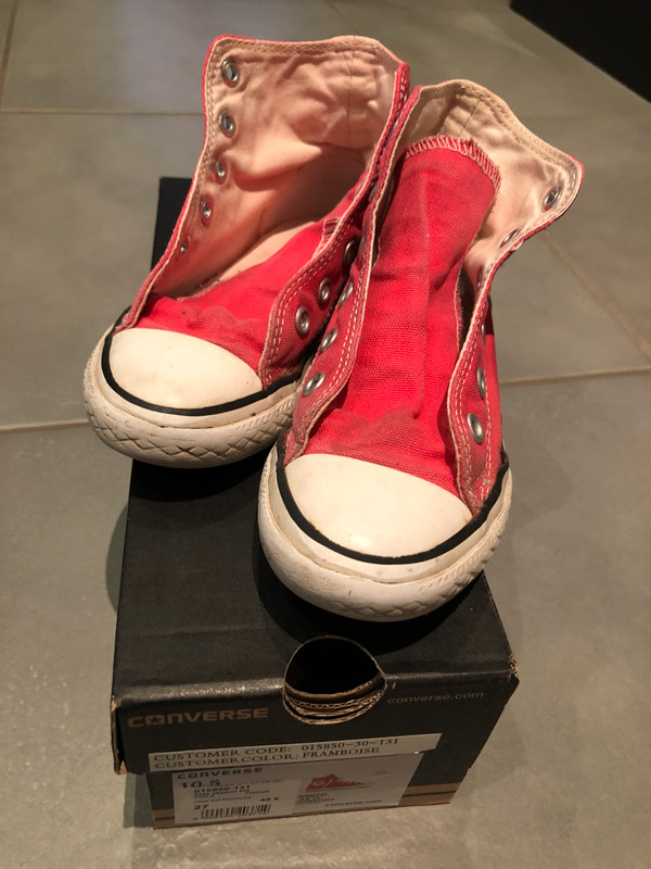 Converse 2024 enfant rose