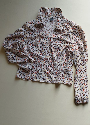 🌿 Chemisier fluide imprimé – Style chic & décontracté, merk: Shein, staat: Nieuw zonder prijskaartje, maat: XXL / 44 / 16, € 3,00, € 3,85 inclusief Kopersbescherming