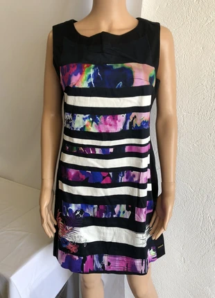 Robe à Rayures Femme Desigual Multicolore - Taille 42, brand: Desigual, condition: Very good, size: XL / 42 / 14, €22.00, €23.80 includes Buyer Protection Pro