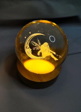 Night Crystal lamp USB Peter Pan Tinker Bell, marque: Disney × Pixar, état: Très bon état, 14,90 €, 16,35 € Protection acheteurs incluse