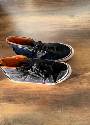 Vans Sk8-Hi Slim Zip Black/Orange Hi-Tops – UK 4 – Rare Colourway, brand: Vans, condition: Very good, size: 4, £10.00, £11.20 includes Buyer Protection