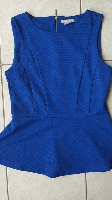 Haut bleu H&M taille S 1