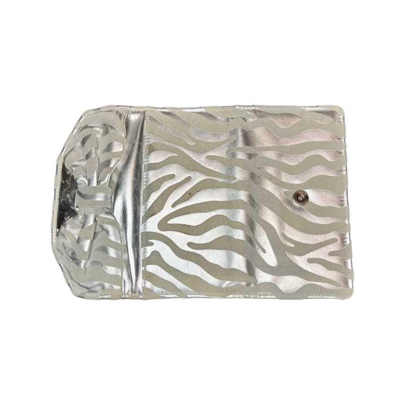 silver bow zebra wallet 4