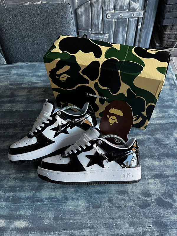 Bape Sta Low Black | Vinted