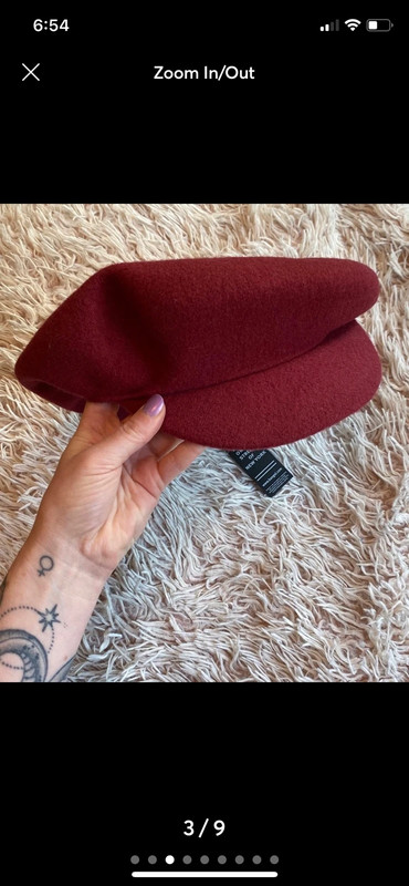 Maroon kangol hat sales