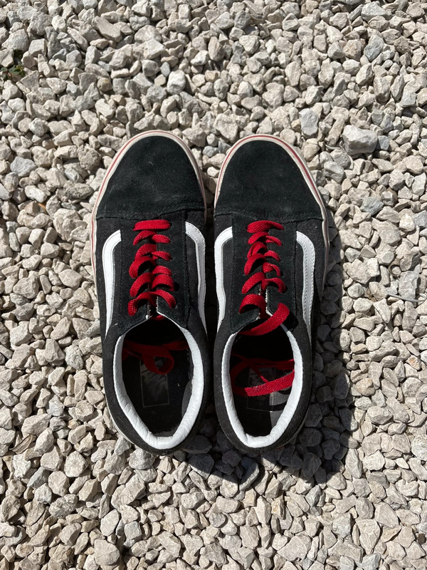 Vans rouge shop femme