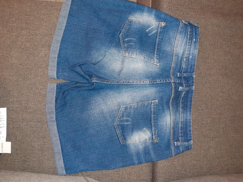 Spodenki shorty jeans rozm.38 2