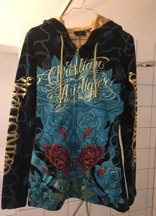 Jacke Kapuzenjacke von Christian Audigier  (Ed Hardy), marque: Christian Audigier, état: Neuf sans étiquette, taille: S / 36 / 8, 65,00 €, 68,95 € Protection acheteurs incluse