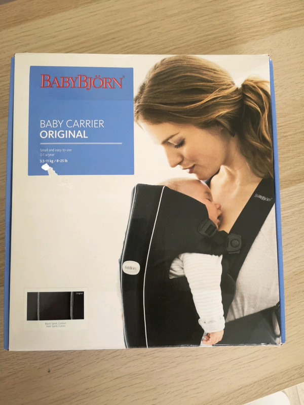 Porte bébé babybjorn baby top carrier original