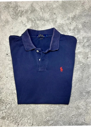 Polo Ralph Lauren bleu marine – Taille L – Custom Fit, brand: Ralph Lauren, condition: Very good, size: L, €15.99, €17.49 includes Buyer Protection
