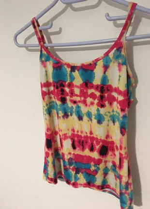 Débardeur multicolore marque réthorique , merk: by rethorique, staat: Heel goed, maat: XXXS / 30 / 2, € 2,00, € 2,80 inclusief Kopersbescherming