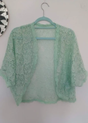 Boléro calado verde agua verano, marque: Local, état: Très bon état, taille: Taille unique, 5,00 €, 5,95 € Protection acheteurs incluse