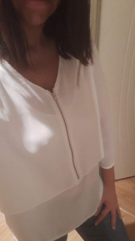 Jolie blouse blanche🌸 1
