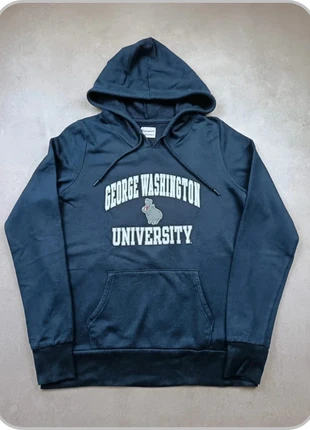 Sweat Pull à capuche universitaire Champion George Washington bleu/marine taille M, marke: Champion, zustand: Sehr gut, größe: M / 38 / 10, 7,00 €, 8,05 € beinhaltet Vinted-Käuferschutz Pro